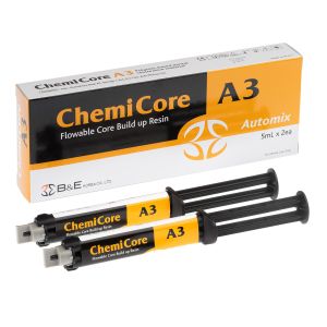 ChemiCore цвет A3 шприц 10гр.х2шт. Композит двойного отверждения для восстановления культи зуба