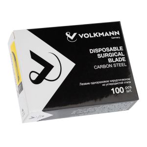 Лезвие из углеродистой стали №12, Volkmann (100шт)
