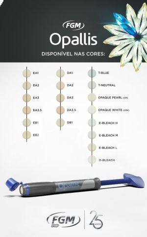 Opallis EA3.5, шприц (4гр) микрогибридный композит с наночастицами, FGM