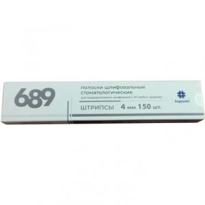 Штрипсы Kagayaki 689/С-М, 4 мм, 150 шт. (грубый-средний)