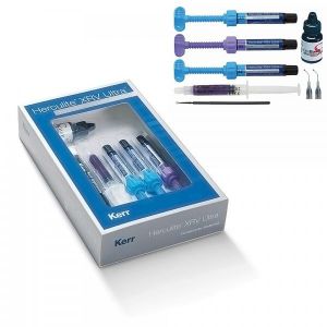 Herculite XRV Набор Mini Kit (3шпр. ЭА2,ЭА3, ДА2х4г.+оптибонд 5мл+протрaвка+аппликаторы) Kerr