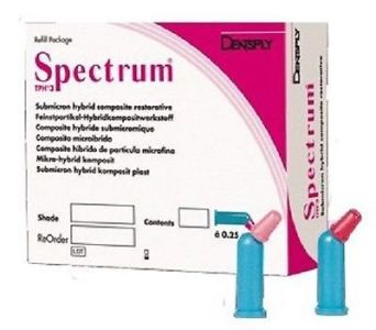 Spectrum TPH3 B1, (20 компьюл по 0.25 г) пломбировочный композит, Dentsply