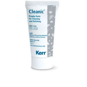 3384 Профилактическая паста "Cleanic" Без вкуса без красителей с фтором 100г, Kerr