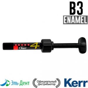 Point 4 Enamel B3, шприц (4гр), микрогибридный композит /29883/Kerr