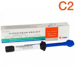 Nanoceram-Bright, С2, 1шпр*4г, универсальный наногибридный композит, DMP