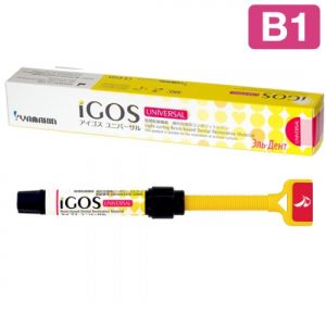 iGOS Universal Цвет B1 (1шпр.- 4г.) цирконосодержащий, светоотверждаемый композит, YAMAKIN