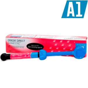 Gradia Direct Posterior A1, шприц (4.7гр), светоотверждаемый гибридный композит, 003422.
