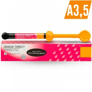 GC Gradia Direct Anterior A3,5 шприц (4гр), светоотверждаемый реставрационный композит, 003365.