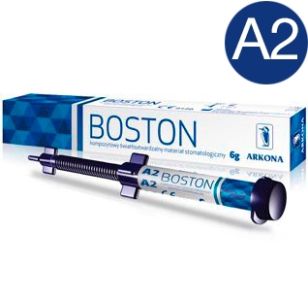 BOSTON цвет А2, шприц (6гр.) - светоотверждаемый микрогибридный композитный материал, ARKONA (Польша)