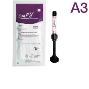 DenFil A3 шпр.4г-композитный светоотверждаемый материал, Vericom Co Ltd, DF104-RA33