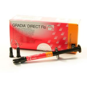 GС Gradia Direct Flo цвет A3 (2 шприца х 1.5г), текучий светоотверждаемый композит