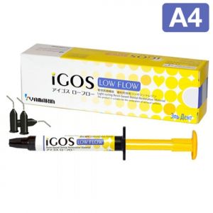 iGOS Low Flow Цвет A4 (1 шпр.-2,6 г) цирконосодержащий жидкотекучий композит, YAMAKIN