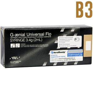 G-aenial Universal FLO B3, 2мл.(3,4г), насадки для шприца, колпачок, GC