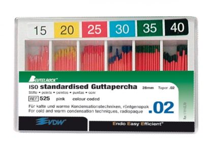 Guttapercha 02 №15 (L:28) 120 шт., VDW