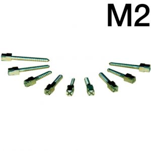 Штифты титановые ШВТ M2, 12шт. Форма
