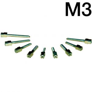 Штифты титановые ШВТ M3, 12шт. Форма