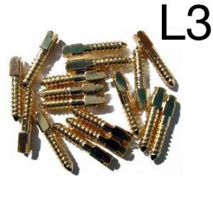 Штифты анкерные латунные L3 (12шт.). Форма