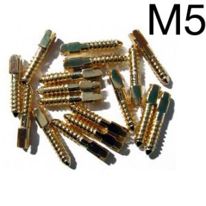 Штифты анкерные латунные М5 (12шт.). Форма