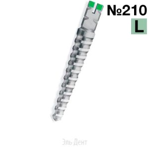 Штифты Unimetric №210/L (0,8 мм) зеленые 25 шт., Maillefer