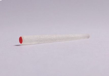 Штифты стекловолоконные, кварцевые Crystal Quartz Fiber Post "HS" конические 1,25-0,5-18мм. (10шт.), с разверткой (дрилью) HS50QF. STEA