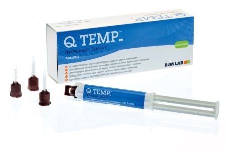 Цемент композитный Q-Temp Automix, шприц 5мл +10 смес. BJM LAB (Израиль)