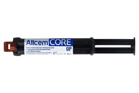 Цемент Allcem Core Opaque Pearl основа + катализатор (6г+8 насадок), FGM