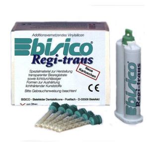 Bisico Regi-trans-прозрачный - регистрация прикуса (3 картр.Х50 мл.+18 смес)