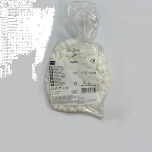 Тампоны усик, нестерильный, марлевый (18х20см), 100шт. Matopat