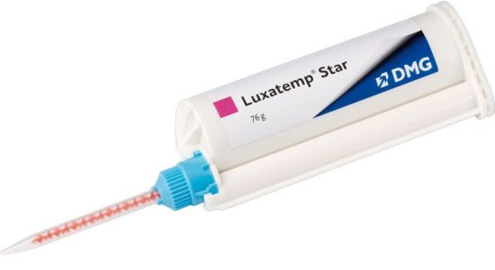 Luxatemp Star Automix BL (отбел.), (1 картридж 50мл (76г)+15 насадок), самополимеризующийся композит 110911, DMG
