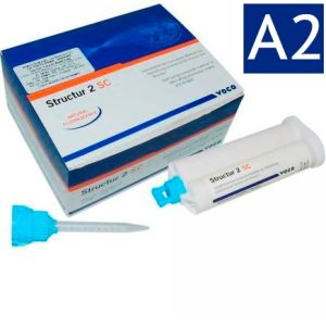 Structur 2 SC цвет A2 (50мл (76г)+10 смес.) Структур, VOCO