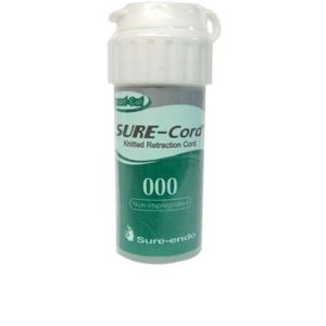 Нить ретракционная из микрофибры Sure Cord №000, 254 см.