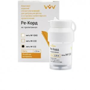Нить ретракционная Ре-Корд №3/02/БЕЗ ПРОПИТКИ (2,8м)/ВладМиВа