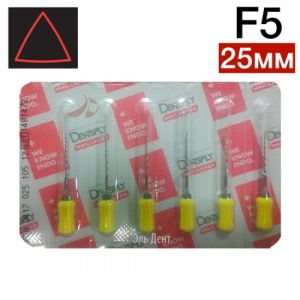 ProTaper ручной F5 (25мм (6 шт.) черн.