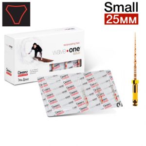 WaveOne Gold Small 25мм (6 шт.) - реципрокный инструмент эндодонтический в блистерах