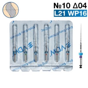 Mtwo М2 Тейпер №10 04 L21 WP16, VDW
