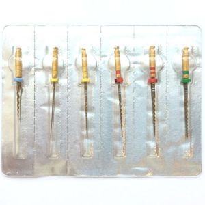 Файлы машинные с памятью формы SC-Pro 31мм, ассорти. (6шт.) SOCO