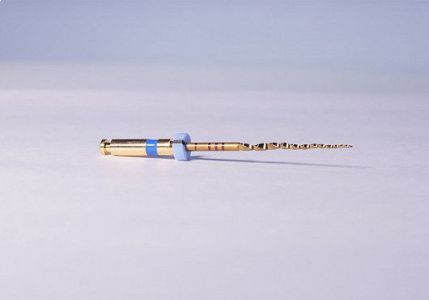 Файлы машинные N-files Gold, со смещенным центром вращения, размер X3, длина 25мм, никель-титан - 6 шт. STEA