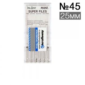 Super Files Mani ISO 45 (25мм) упаковка 6шт.