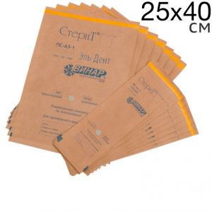 Крафт-пакеты 25смх40см (100шт), Винар