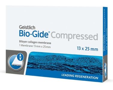 Geistlich Bio-Gide Compressed, 13х25мм. (500362) -Мембрана стоматологическая биорезорбируемая коллагеновая для тканевой регенерации