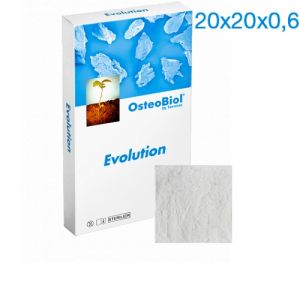 OsteoBiol Evolution 20х20х0,6мм-Мембрана толстая (резорбция 4 мес.) EMO2HS