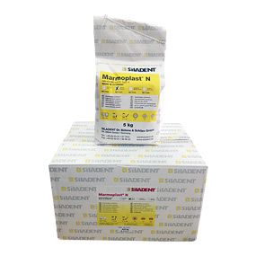 Гипс Marmoplast N 4 кл, цвет светло-серый, 4x5 кг, коробка. Гипс, укрепленный смолой